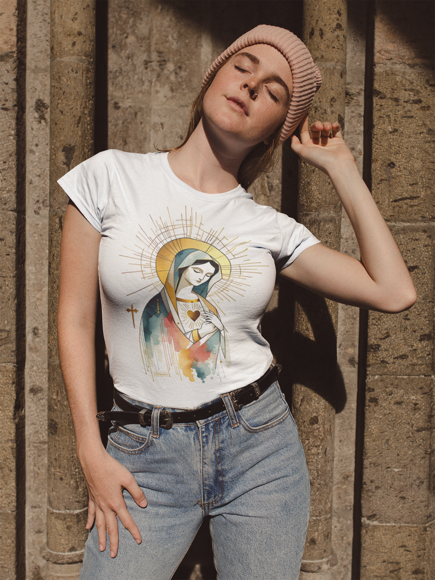 Nome do produto: Camiseta Feminina  Baby Long - Maria Fineart