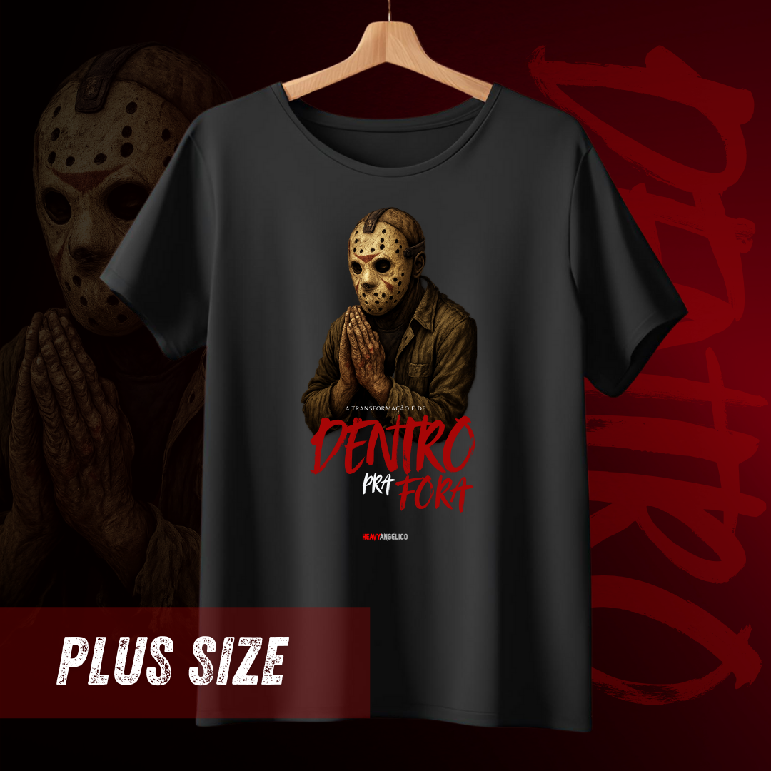 De Dentro pra Fora – A Verdadeira Transformação - Camiseta Plus Size 