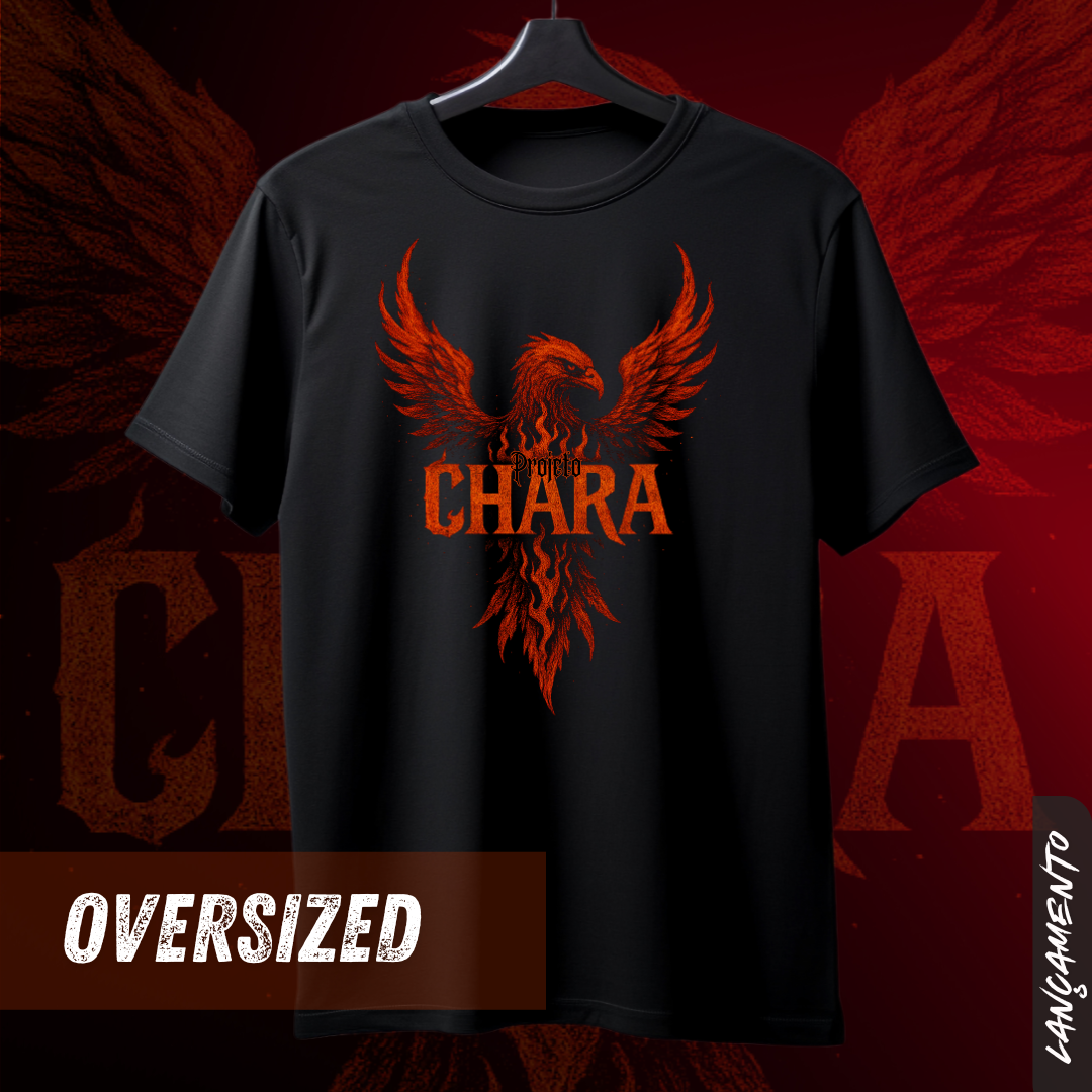 Fúria Santa - Projeto Chara - Camiseta Oversized