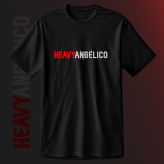 HeavyAngélico NO PEITO - Camiseta Unissex