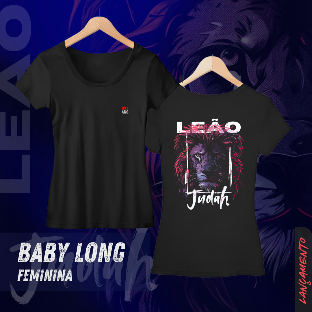 Leão de Judah - Camiseta Feminina