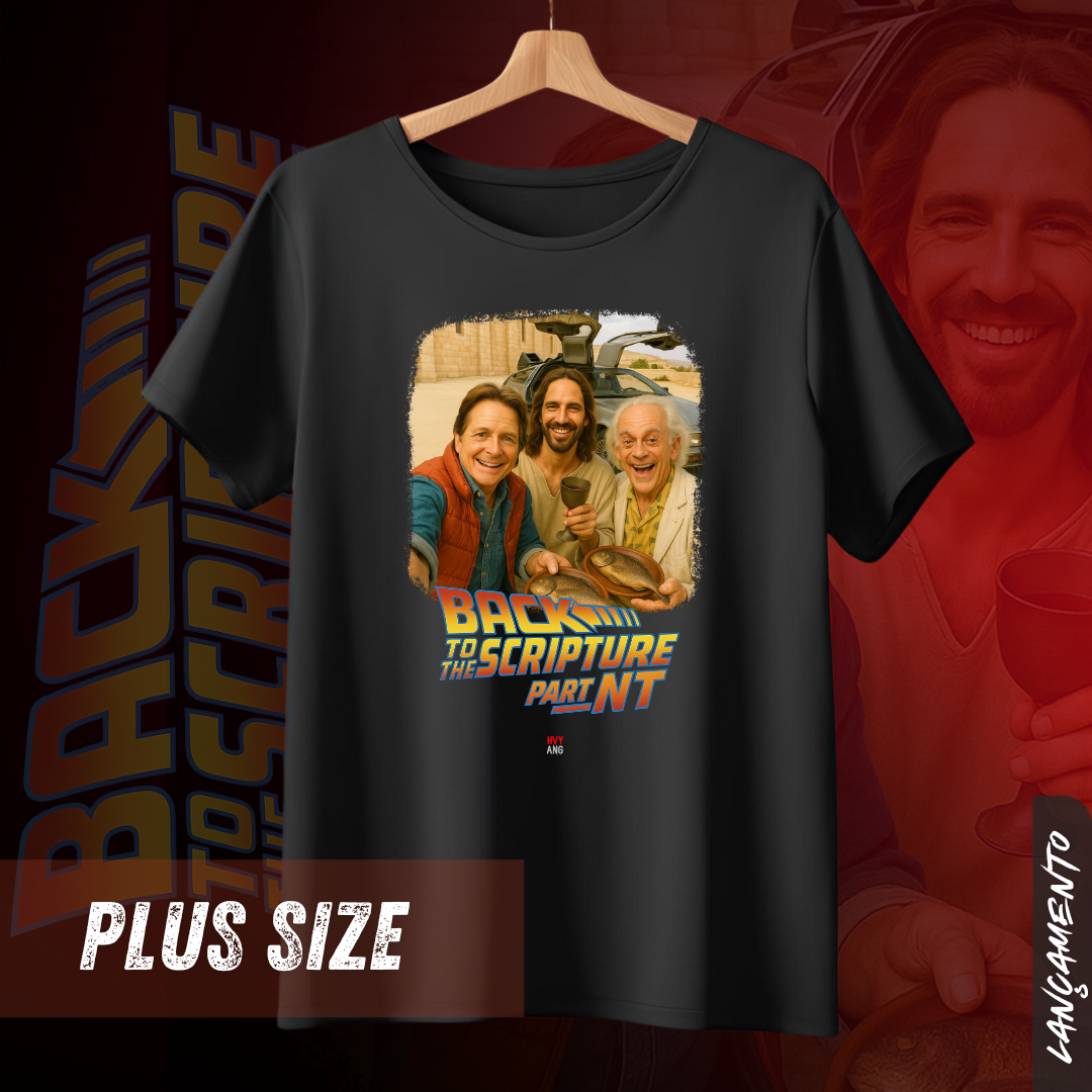 Back to the Scripture – Part NT  - Camiseta Plus Size