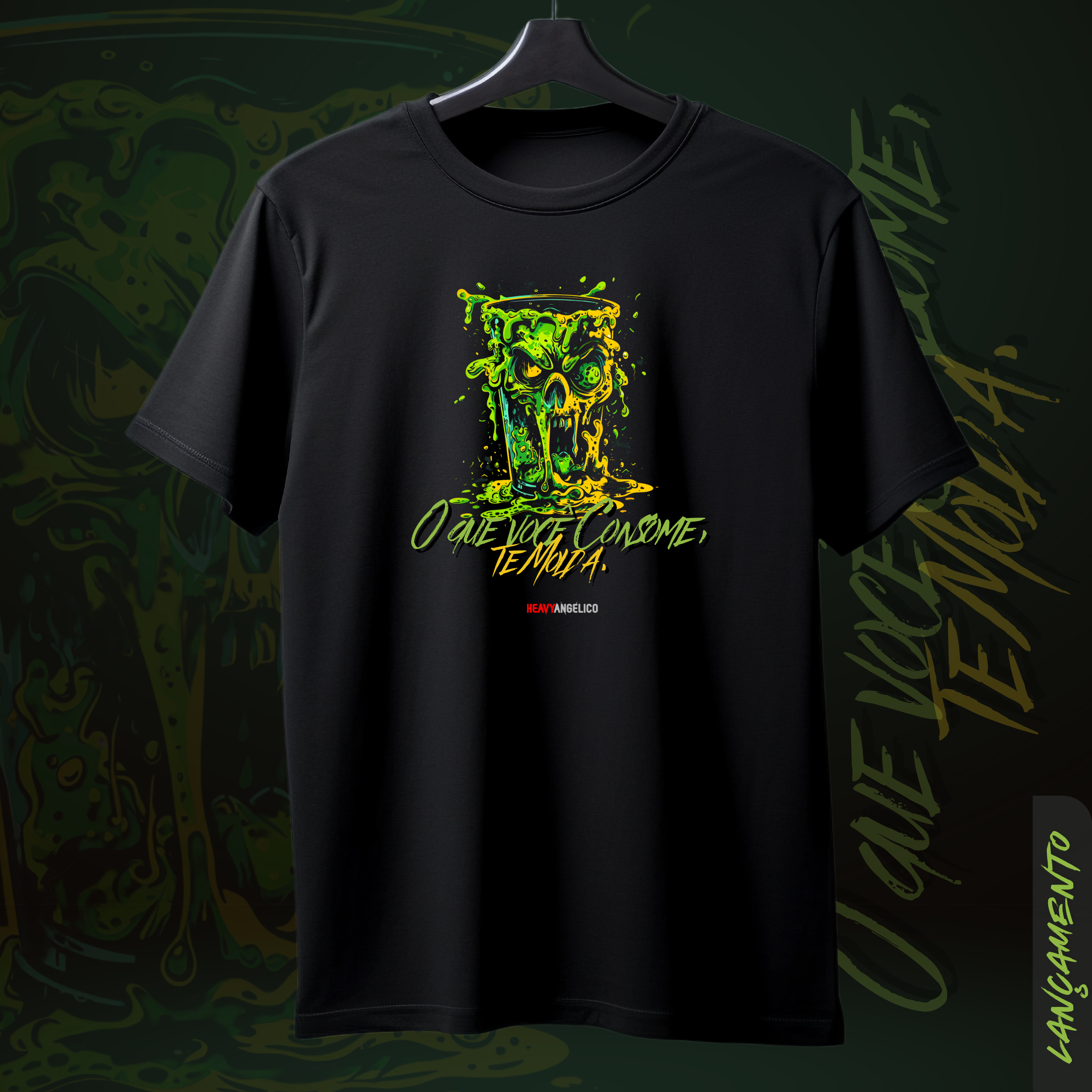 O Que Você Consome, Te Molda - Camiseta Unissex