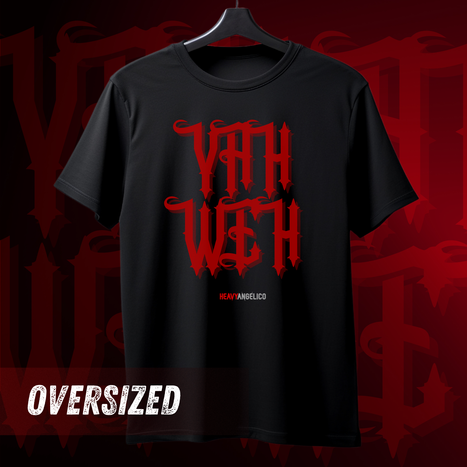 Yaweh no Peito - Camiseta Oversized
