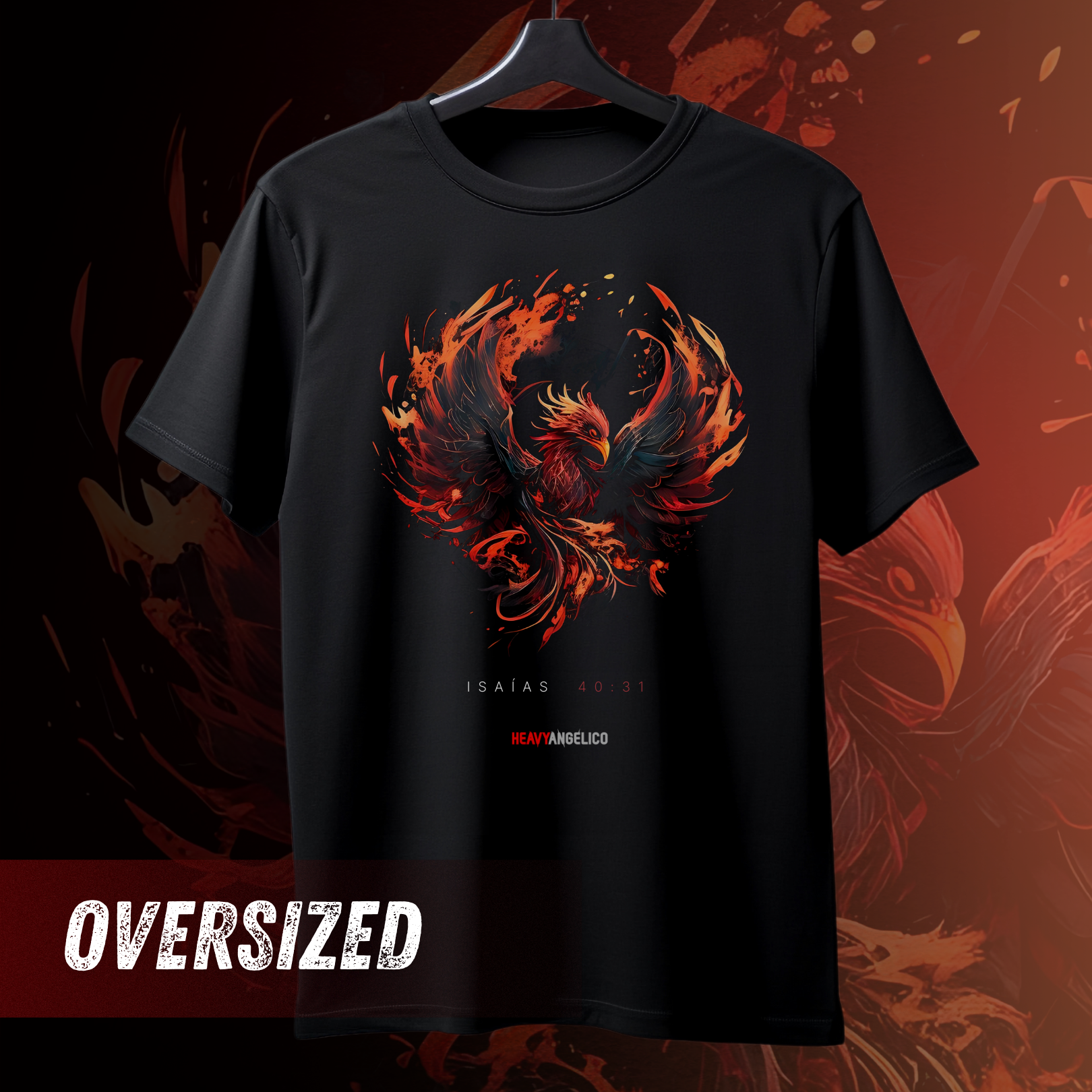 Isaías 40:31 - Camiseta Oversized