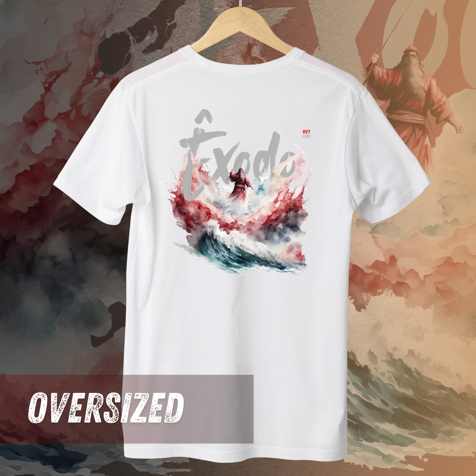 Êxodo – O Mar Está Se Abrindo - Camiseta Oversized 