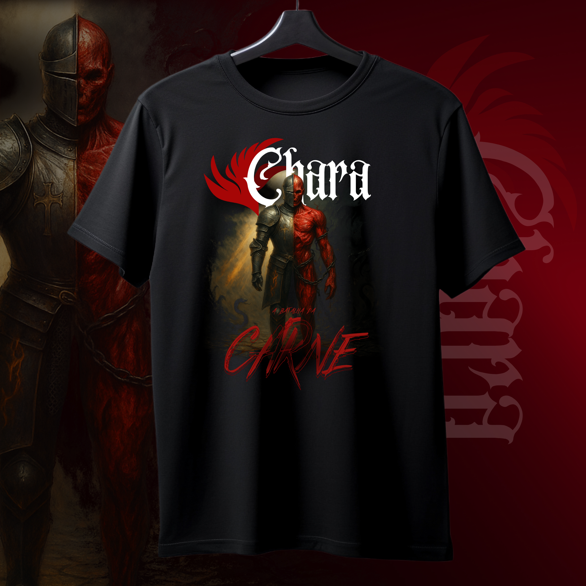 A Batalha da Carne - Projeto Chara - Camiseta Unissex