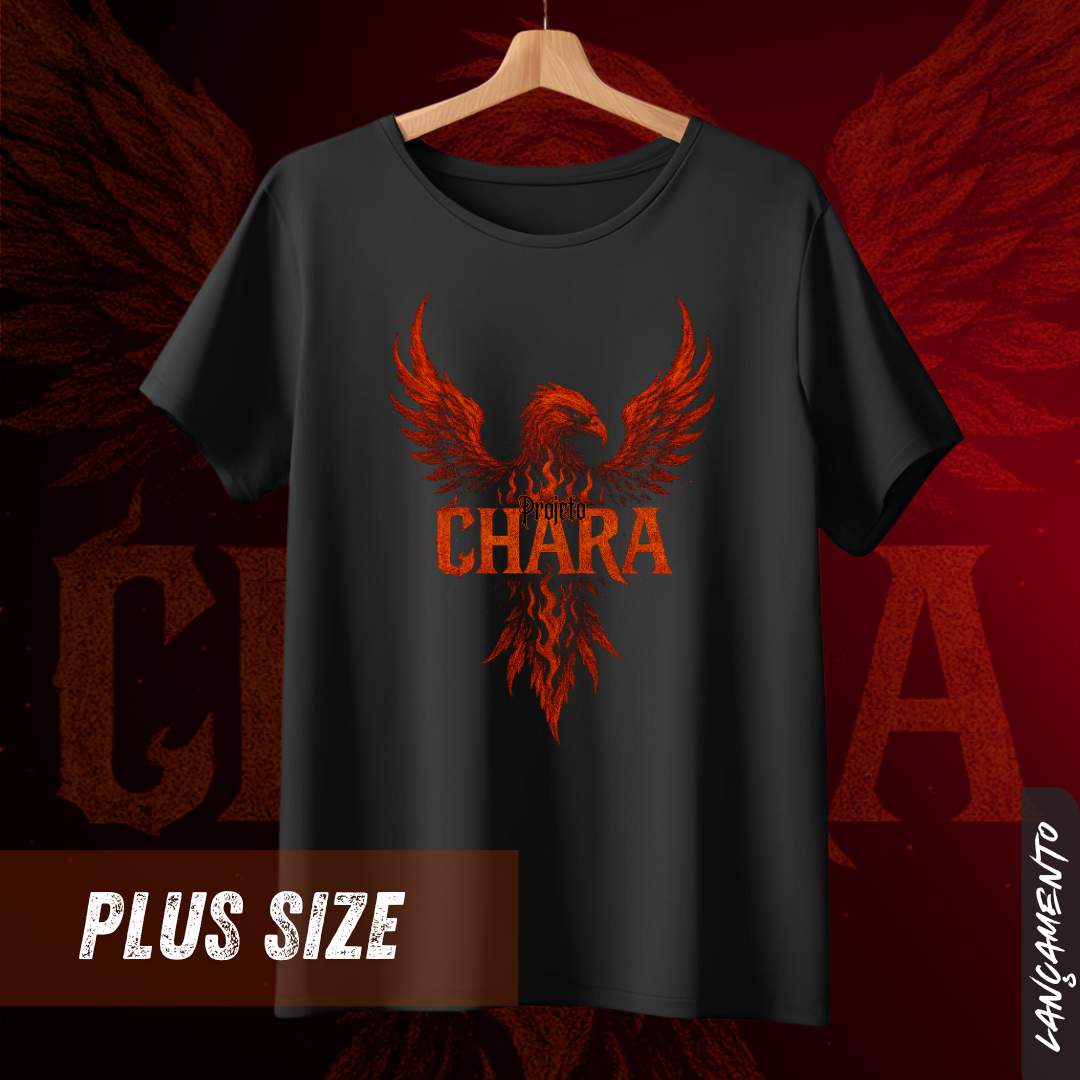 Fúria Santa - Projeto Chara - Camiseta Plus Size