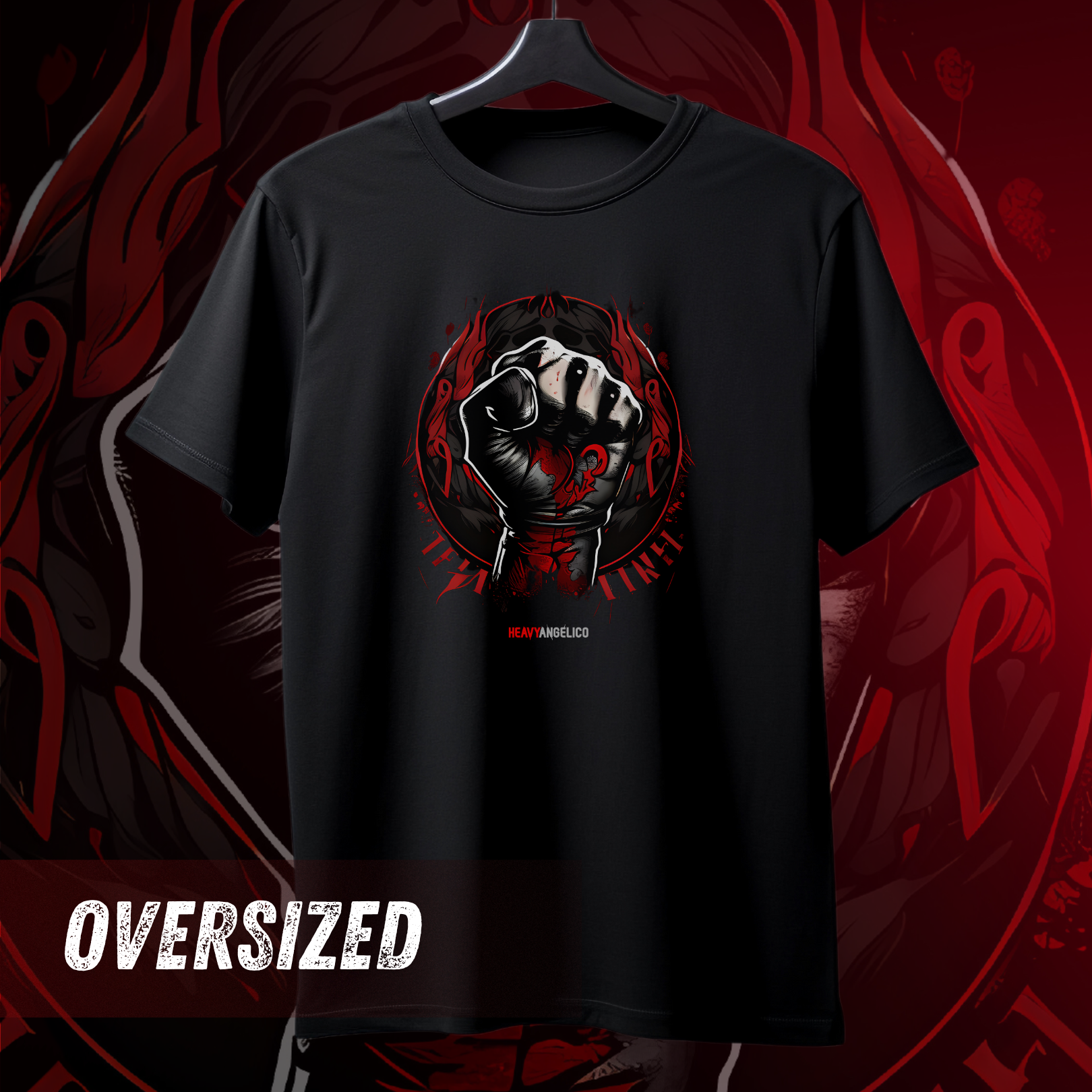 Resistência Cristã - Camiseta Oversized 