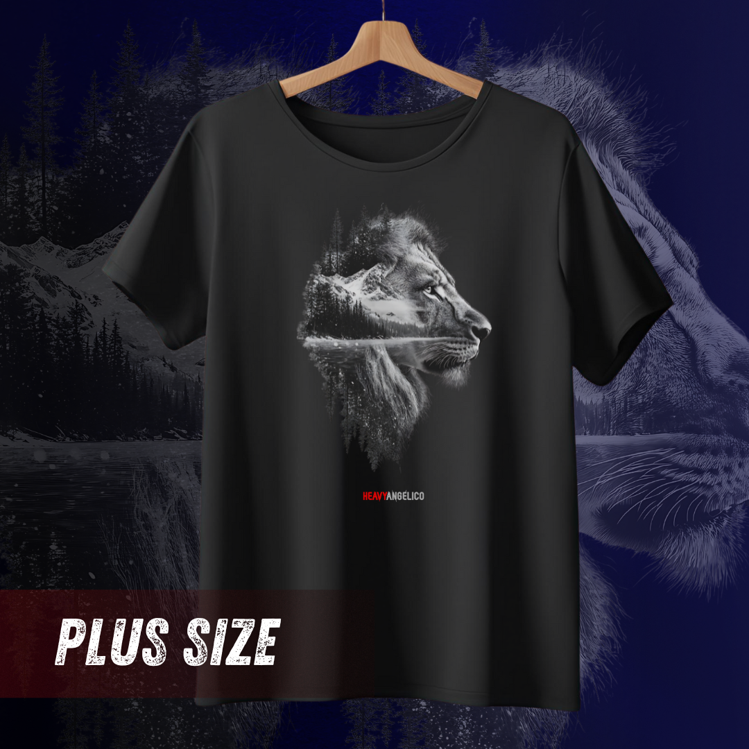 Paradise Lion - Camiseta Plus Size