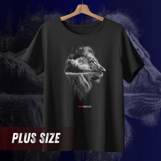 Paradise Lion - Camiseta Plus Size