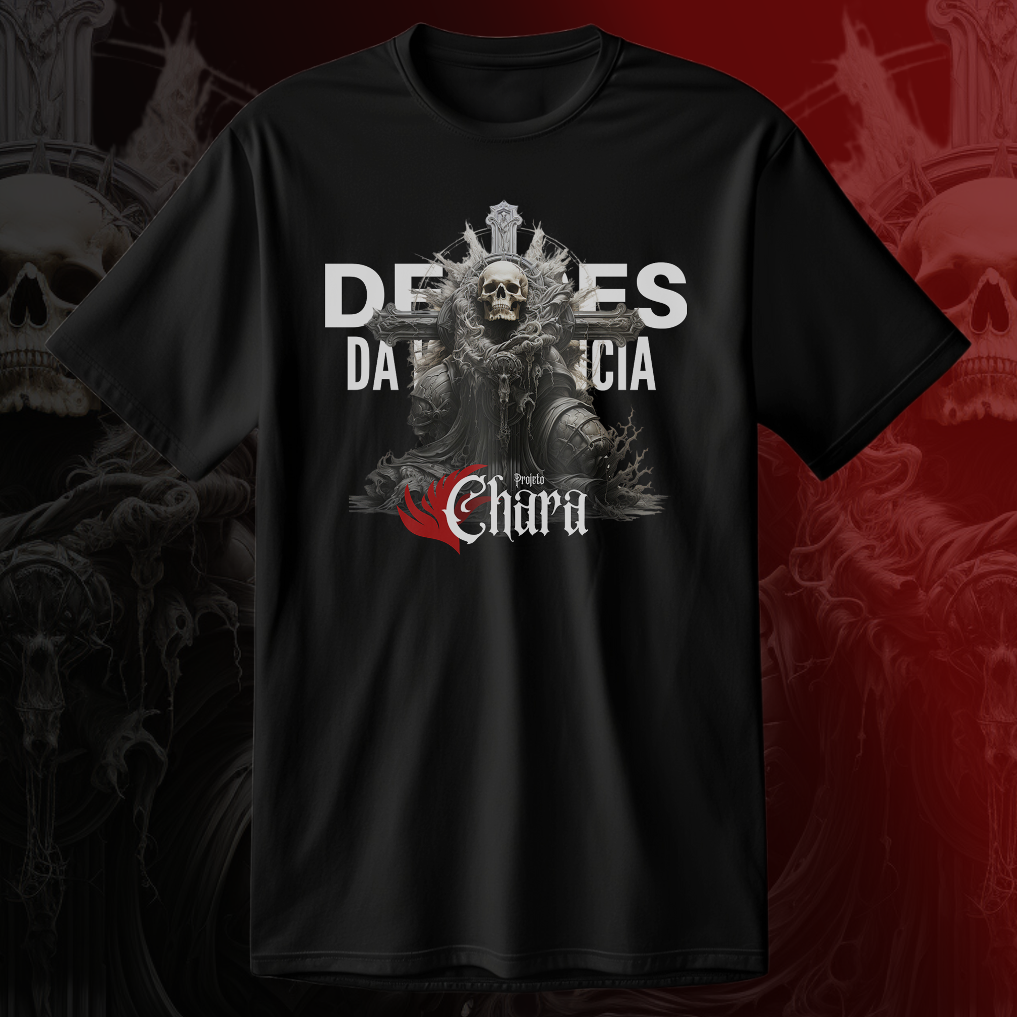 Totem Deuses da Ignorância - Projeto Chara - Camiseta Unissex