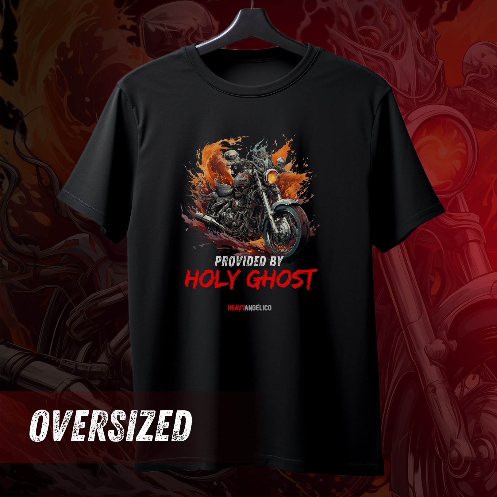 Provided by Holy Ghost - Camiseta Oversized