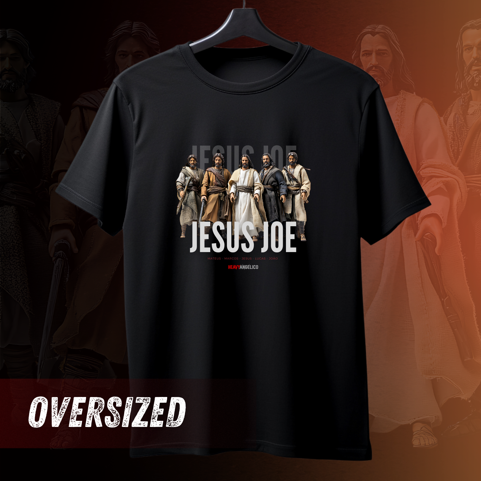 Jesus Joe - Camiseta Oversized