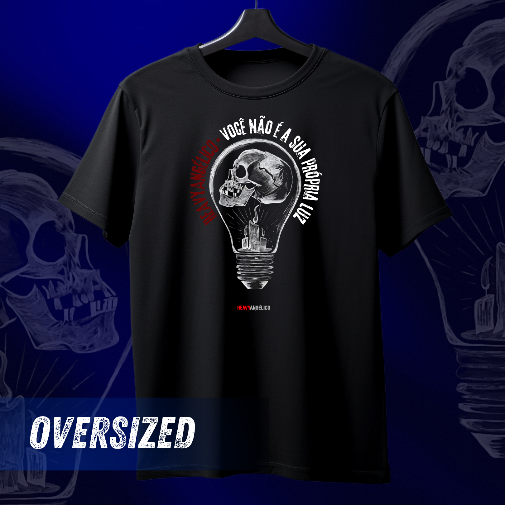 Você não é a Sua Própria Luz - Camiseta Oversized