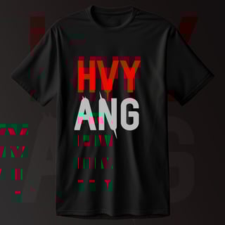 HvyAng no Peito - Camiseta Unissex