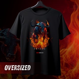 Lucas Bulls - Camiseta Oversized 