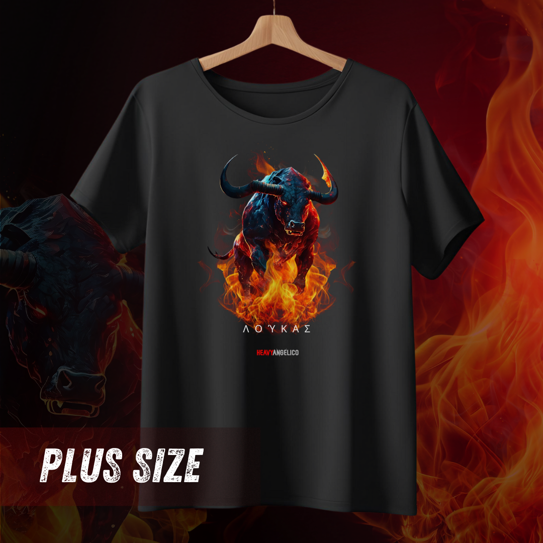 Lucas Bulls - Camiseta Plus Size