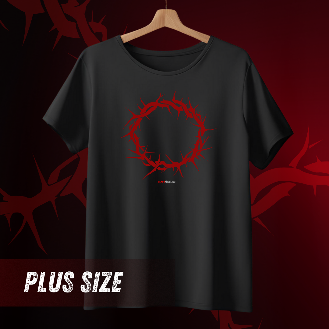 Coroa de Espinhos - Camiseta Plus Size