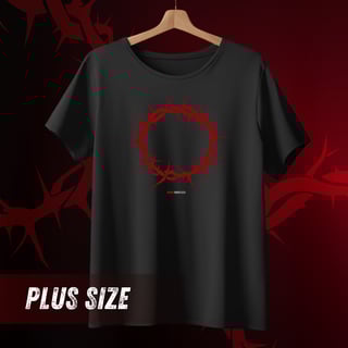 Coroa de Espinhos - Camiseta Plus Size
