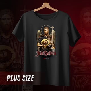 João no Prato - Camiseta Plus Size