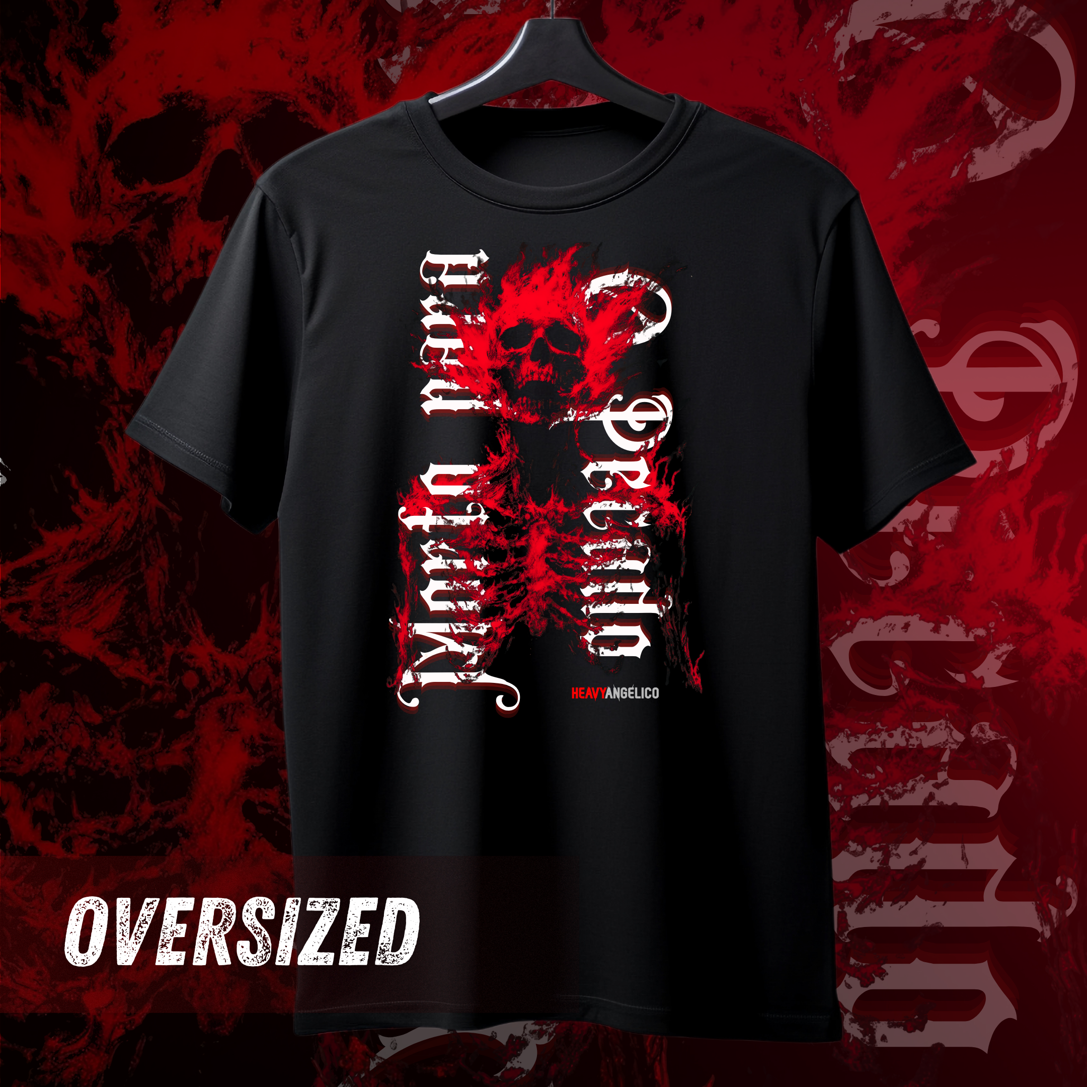 Nome do produto: Morto para o Pecado – Vivo para Cristo - Camiseta Oversized 