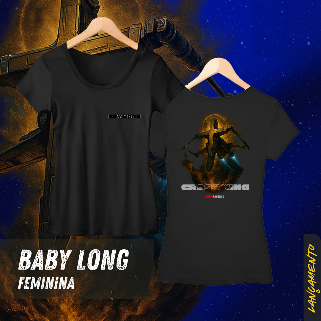 Sky Wars – Cross Wing - Camiseta Feminina