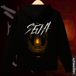 SEJA LUZ – Em Meio às Trevas - Moletom com Zíper