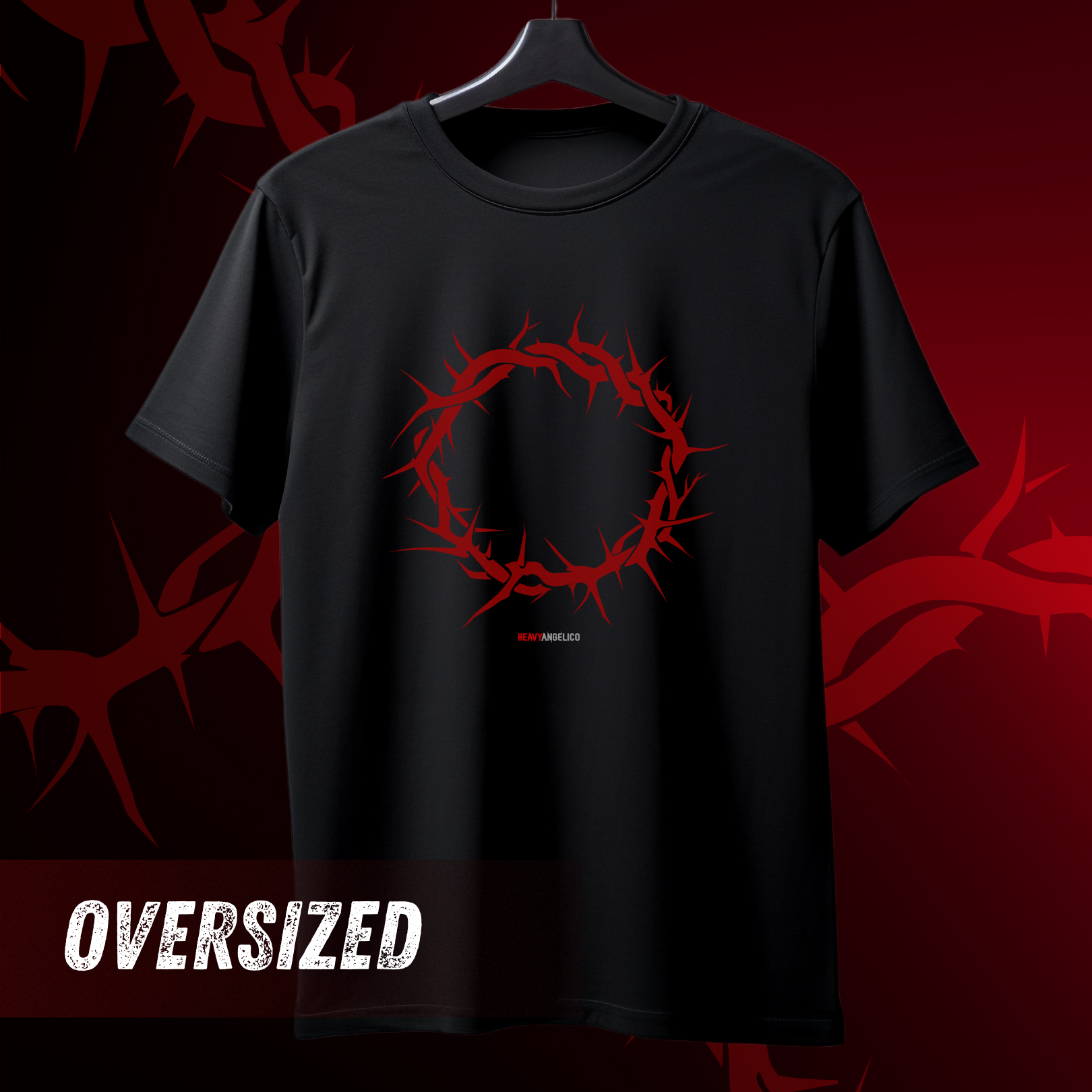 Coroa de Espinhos - Camiseta Oversized