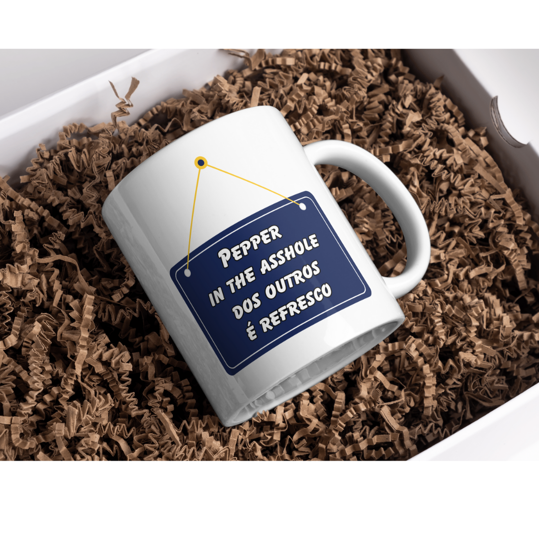 Nome do produto: Caneca Pimenta no Dos Outros é Refresco