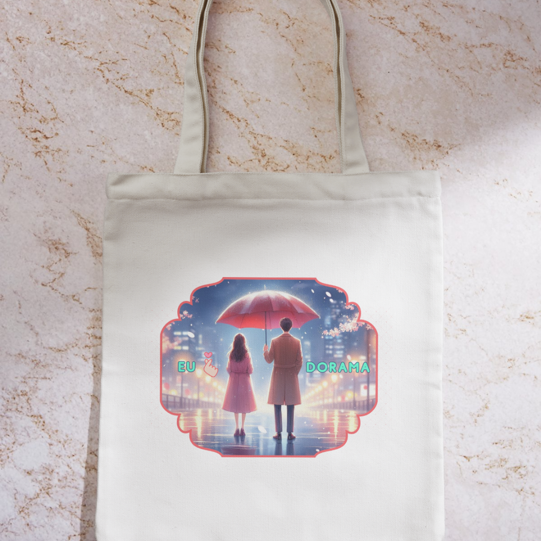 Nome do produto: Ecobag Eu amo Dorama