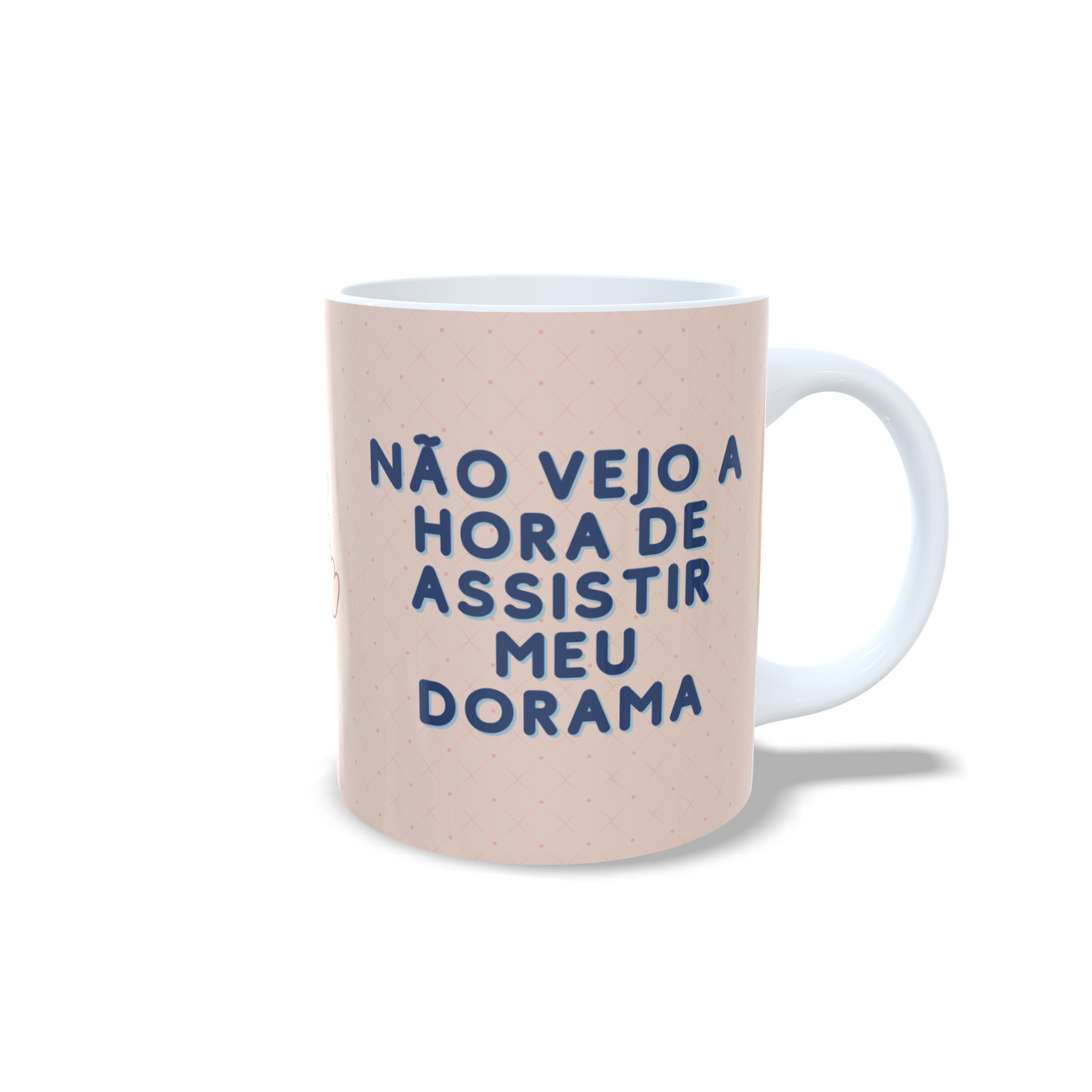 Nome do produto: Caneca Não Vejo a Hora de Assistir Meu Dorama