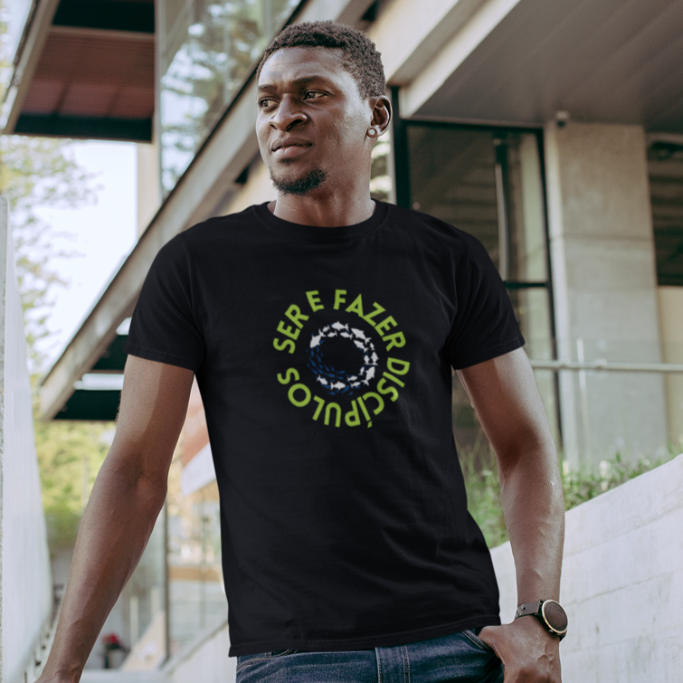 Nome do produto: Camiseta Ser e Fazer Discípulos