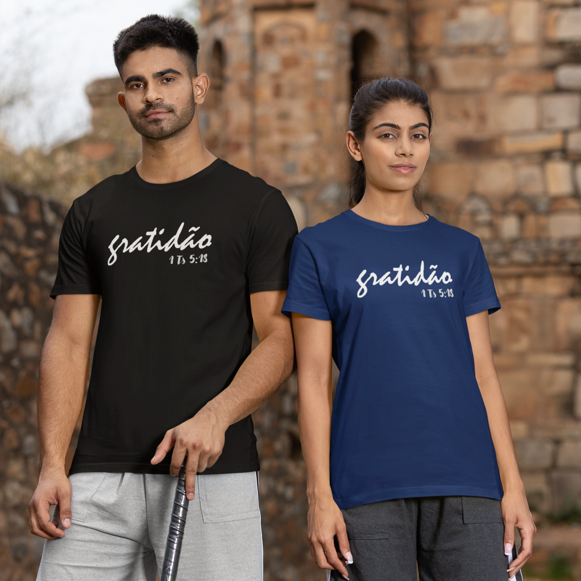 Nome do produto: Camiseta Gratidão - Minimalista