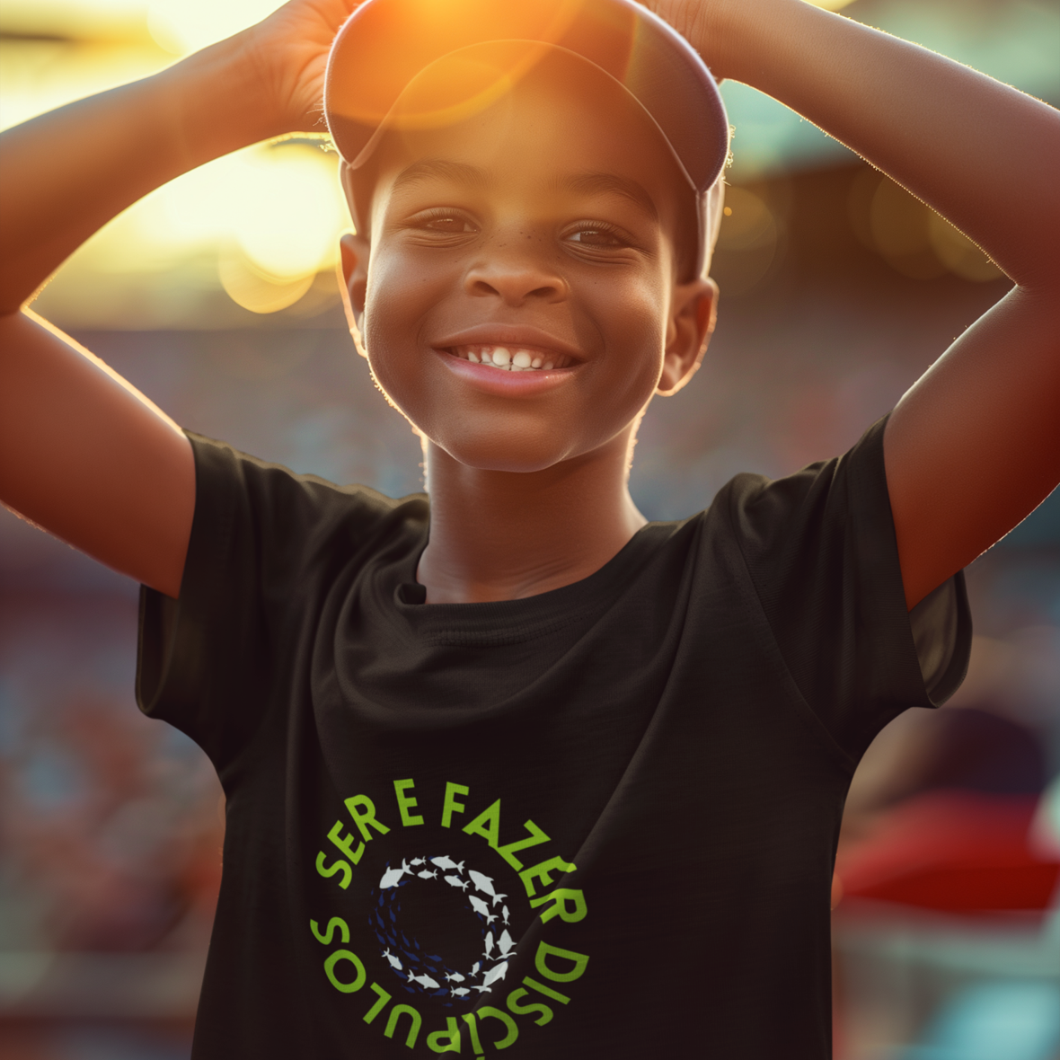 Nome do produto: Camiseta Infantil (2 A 8) Ser e Fazer Discípulos