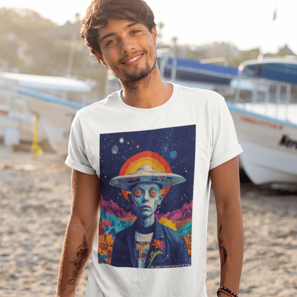 Nome do produto: Camisa Alien Psicodélico 4