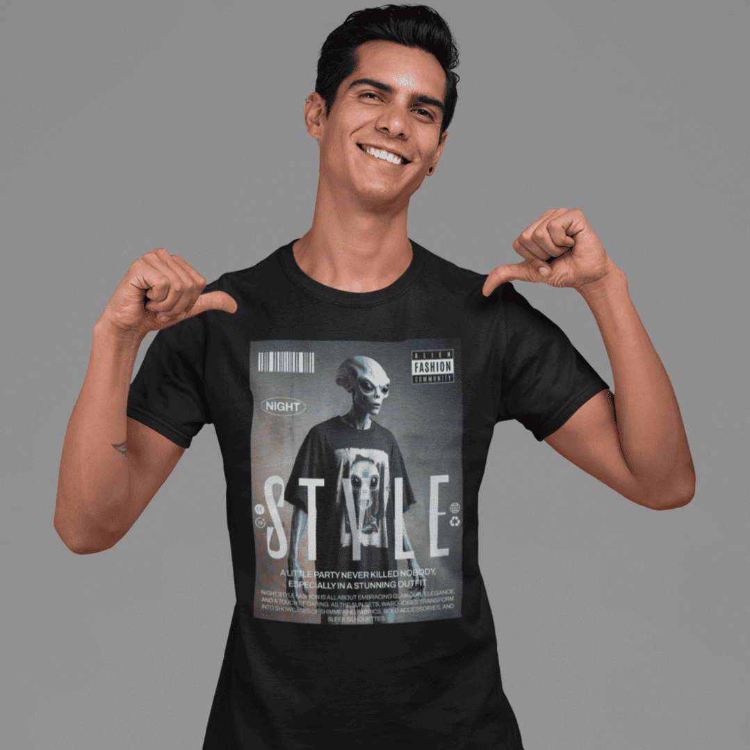 Nome do produto: Camisa Alien Fashion