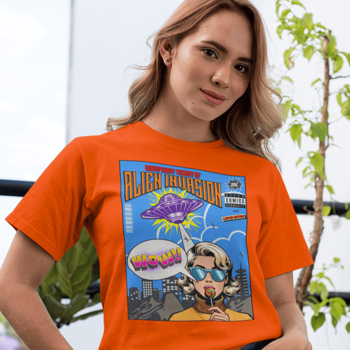 Nome do produto: Camisa Comics Invasão Alien