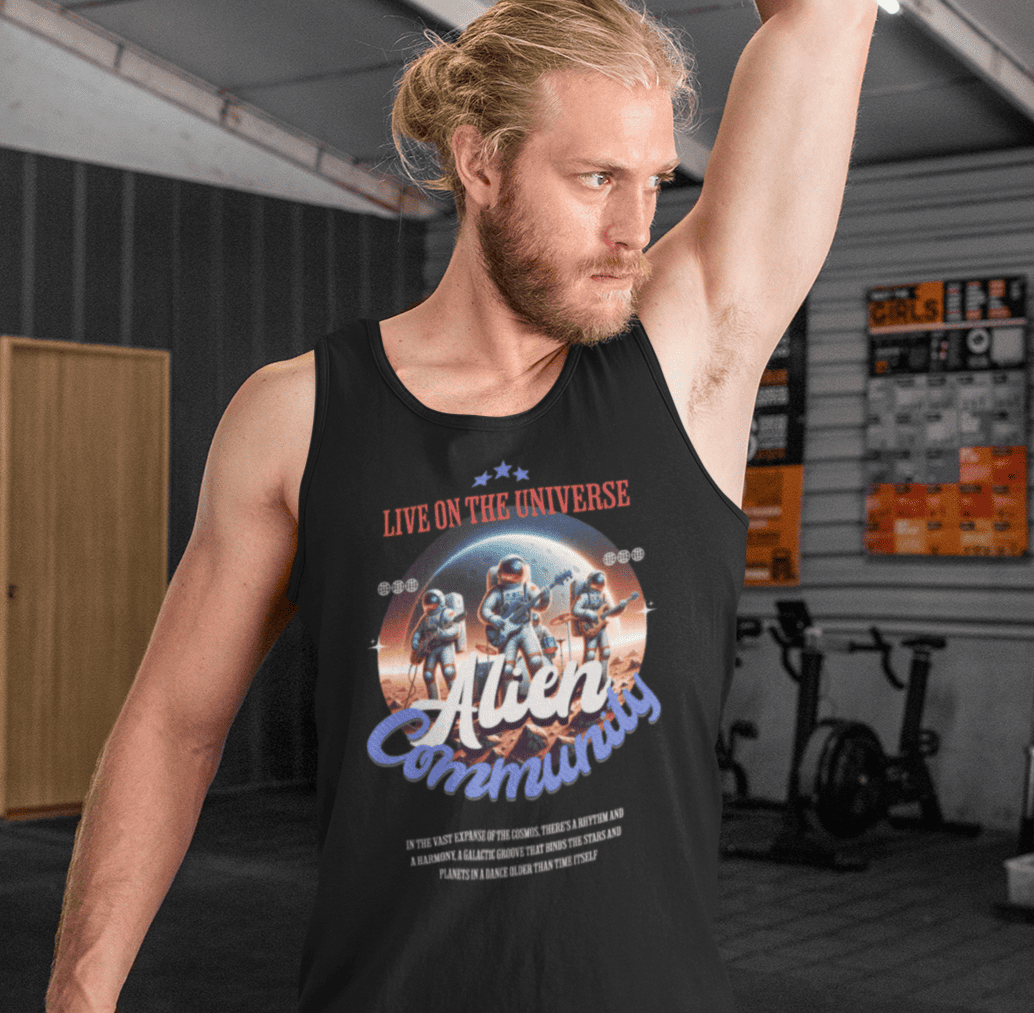 Nome do produto: Regata Alien - Live on the Universe