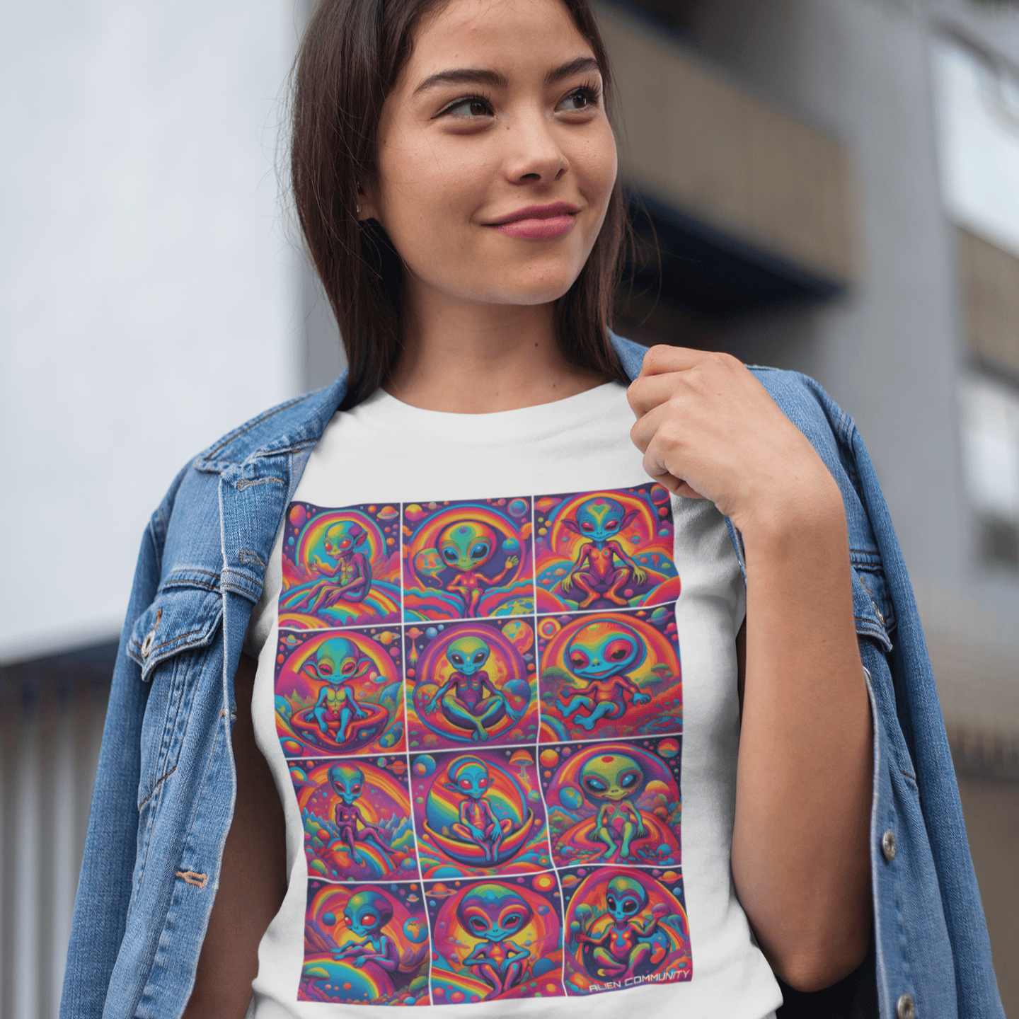 Nome do produto: Camisa Aliens Pisicodélicos 