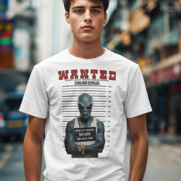 Nome do produto: Camisa Bad Alien