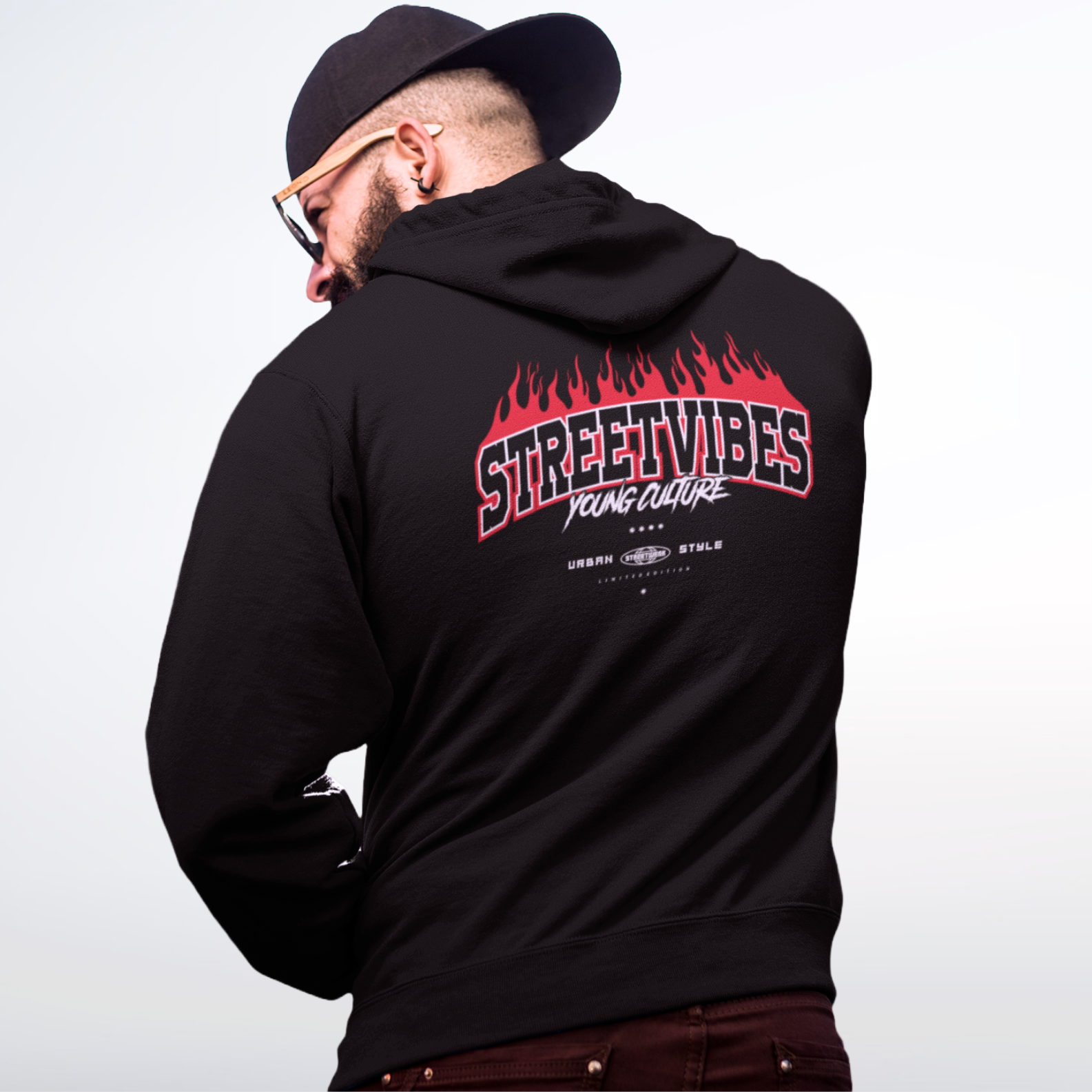 Nome do produto: Moletom com Zíper Streetvibes