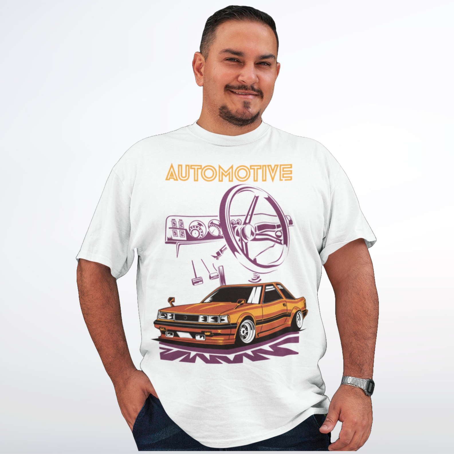 Nome do produto: Camiseta Plus Size Automotive