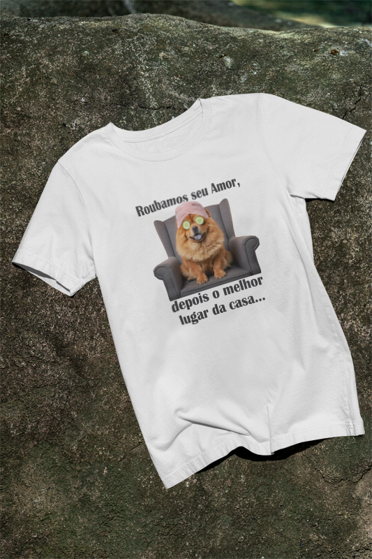 Camiseta cachorro chow-chow