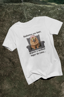 Camiseta cachorro chow-chow