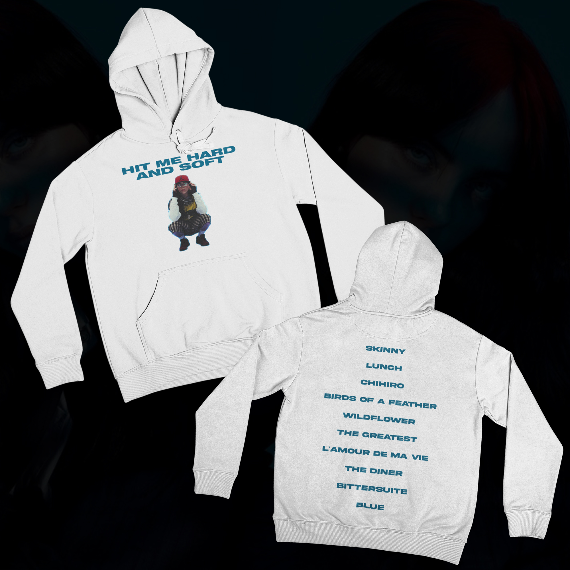 HIT ME HARD MOLETOM (FRENTE E COSTAS)