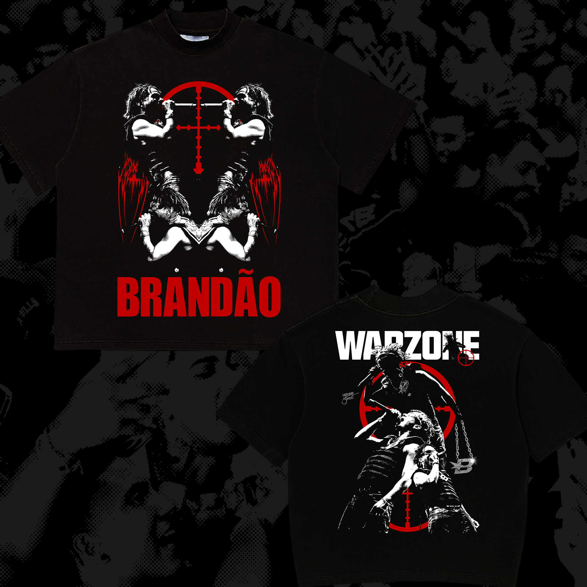 WARZONE (FRENTE E COSTAS)