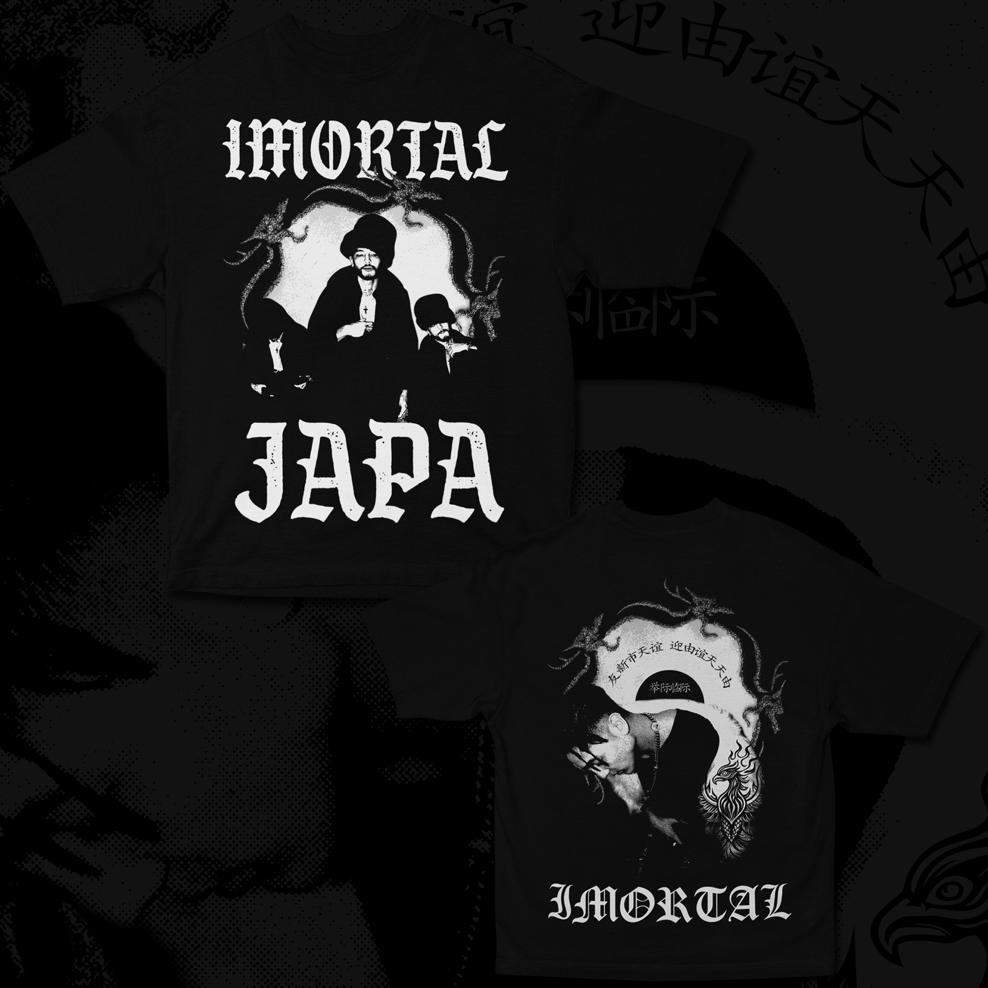 IMORTAL JP (FRENTE E COSTAS)