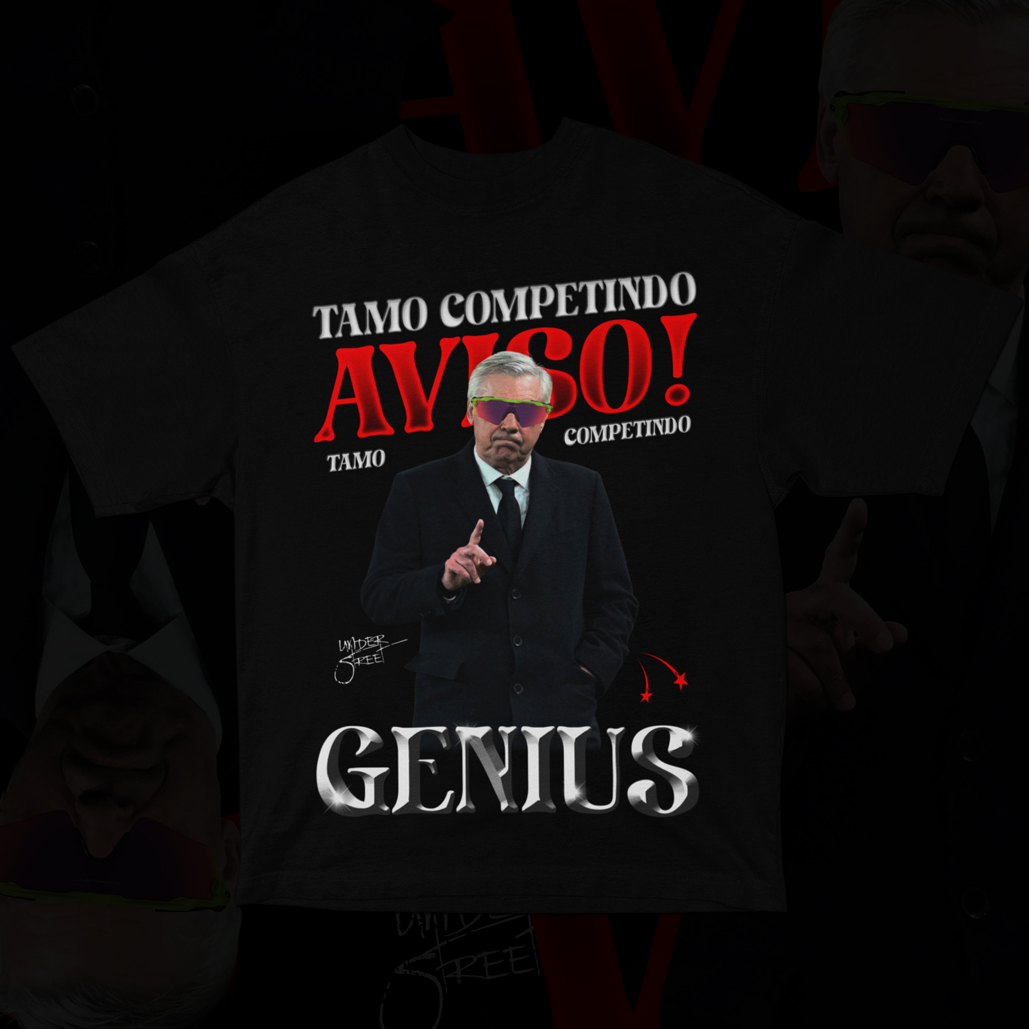 CARLO ANCELOTTI (SÓ FRENTE)