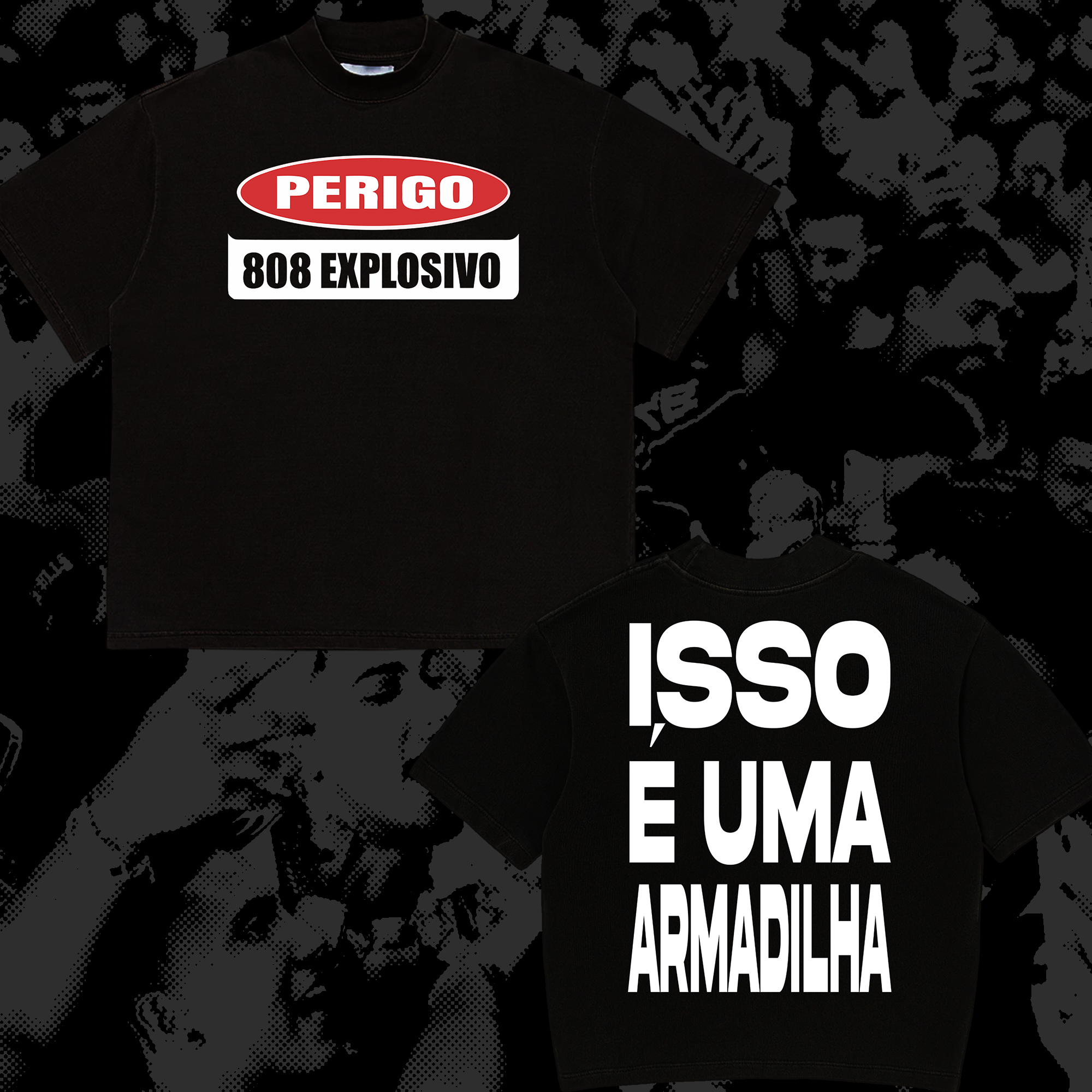 BRANDÃO ARMADILHA (FRENTE E COSTAS)